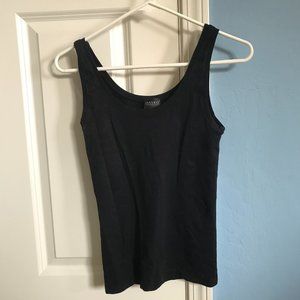 Black Hanro Tank Top